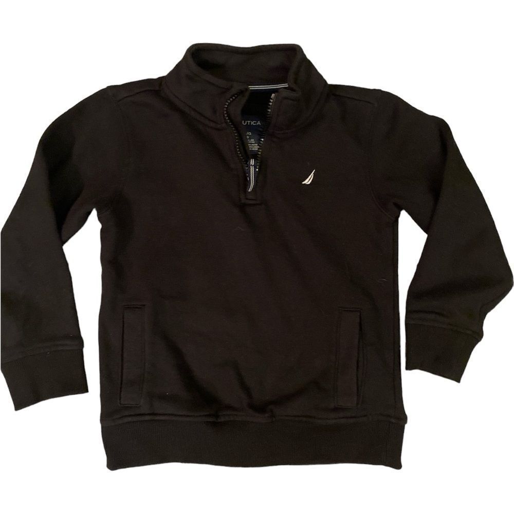 Nautica Boys Mock Neck Pullover Sweatshirt Size 6